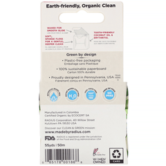 Radius Organic Vegan Sponge Floss 50m (55 yds) | The Nest Attachment Parenting Hub