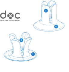 Radius The Doc™ Toothbrush / Razor Holder | The Nest Attachment Parenting Hub