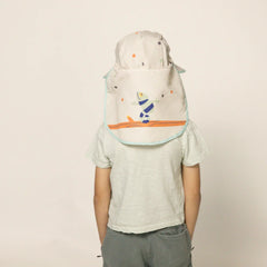 Marcus & Marcus UV Protection Foldable Neck Flap Hat