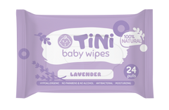 TiNi Baby Wipes Travel Pack 24 Pulls