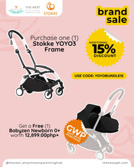 Stokke YOYO3 Frame + Newborn 0+ Bundle
