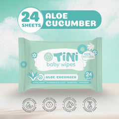TiNi Baby Wipes Travel Pack 24 Pulls