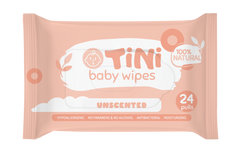 TiNi Baby Wipes Travel Pack 24 Pulls