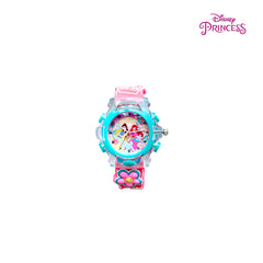 Totsafe Disney Kids Analog Light-Up Watch with Embossed Silicone Strap