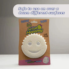 Scrub Daddy Scrub Mommy Dual-Sided Sponge and Scrubber - Dye Free | The Nest Attachment Parenting Hub