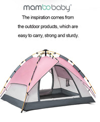 Mambobaby Self-Inflating Chest Type with Canopy 3m+