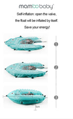 Mambobaby Self-Inflating Chest Type with Canopy 3m+