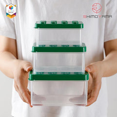Shimoyama Lego Box Set of 3 Storage Cabinet Organizer | The Nest Attachment Parenting Hub