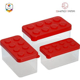 Shimoyama Lego Box Set of 3 Storage Cabinet Organizer | The Nest Attachment Parenting Hub