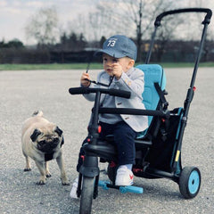 SmarTrike STR3 6 in 1 Folding Trike Green | The Nest Attachment Parenting Hub