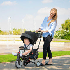 SmarTrike STR7 7 in 1 Folding Trike | The Nest Attachment Parenting Hub