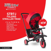SmarTrike STR7 7 in 1 Folding Trike | The Nest Attachment Parenting Hub