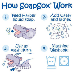 Soapsox Harper the Hippo | The Nest Attachment Parenting Hub