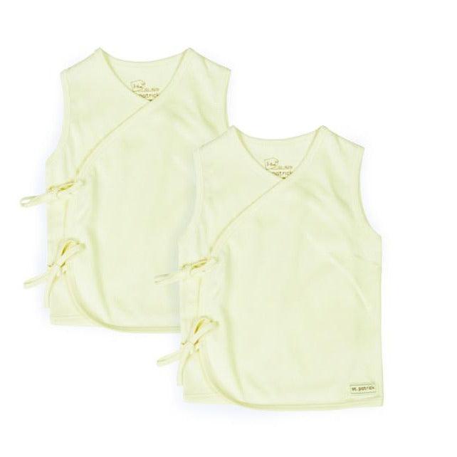 St. Patrick Organic Tie-Side Shirt Sleeveless 2's | The Nest Attachment Parenting Hub
