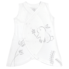 St. Patrick Woodlands Hana Midcalf Romper White/Pink | The Nest Attachment Parenting Hub