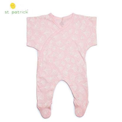 St. Patrick Woodlands Sakura Sleepsuit Pink | The Nest Attachment Parenting Hub