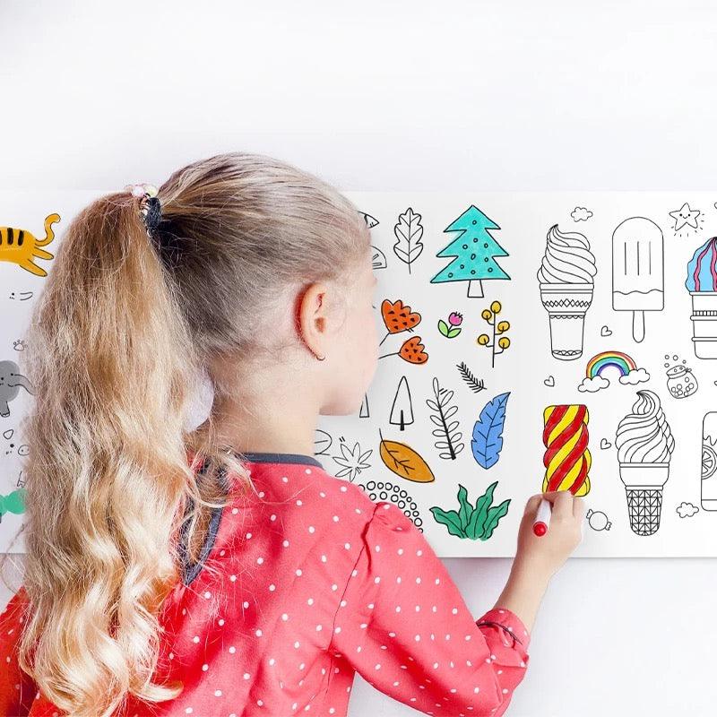 Superdots Children's Graffiti Scrolls 3y+ | The Nest Attachment Parenting Hub