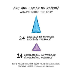 Tala Tiles Magnetic Tiles 48-Piece Triangles Set | The Nest Attachment Parenting Hub