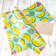 The Good Cloth Beeswax Wraps and Food Bags - Fruity | The Nest Attachment Parenting Hub