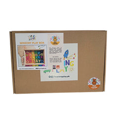 The Learning Playbox First Learner Play Box (Corrugated Box) | The Nest Attachment Parenting Hub