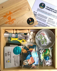 The Learning Playbox Space Explorer Play Box (Wooden Box) | The Nest Attachment Parenting Hub