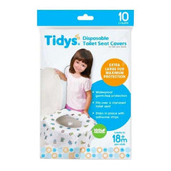 Tidys Disposable Toilet Seat Covers 10's ( for kids and adults ) | The Nest Attachment Parenting Hub