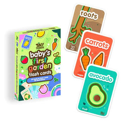 Tiny Buds Tiny Things Baby's First Garden Flash Cards | The Nest Attachment Parenting Hub