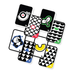 Tiny Buds Tiny Things Black & White Newborn Flash Cards 0+ | The Nest Attachment Parenting Hub