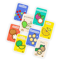 Tiny Buds Tiny Things My First Tropical Fruits Flash Cards - Baby Toddler Homeschool Montessori English | The Nest Attachment Parenting Hub