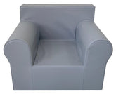 Tiny Winks Kiddie Sofa / Sofabed - Grey Vegan Leather (Made to order) | The Nest Attachment Parenting Hub