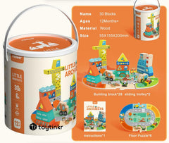 Toy Tinkr Mideer Little Architects | The Nest Attachment Parenting Hub