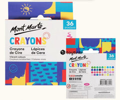 Toy Tinkr Mont Marte Jumbo Crayons 3+ | The Nest Attachment Parenting Hub