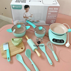 Toy Tinkr Real Mini Cooking Set | The Nest Attachment Parenting Hub