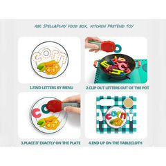 Toy Tinkr Top Bright Spell & Play Food Playbox 2+t | The Nest Attachment Parenting Hub