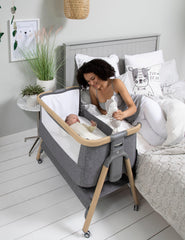 Tutti Bambini CoZee Air Bedside Crib | The Nest Attachment Parenting Hub