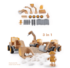 Udeas Varoom Transformable Vehicle 3-in-1 Mechanical Kit | The Nest Attachment Parenting Hub