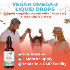 MaryRuth's Vegan Omega-3 Liquid Drops 30ml (4y+)