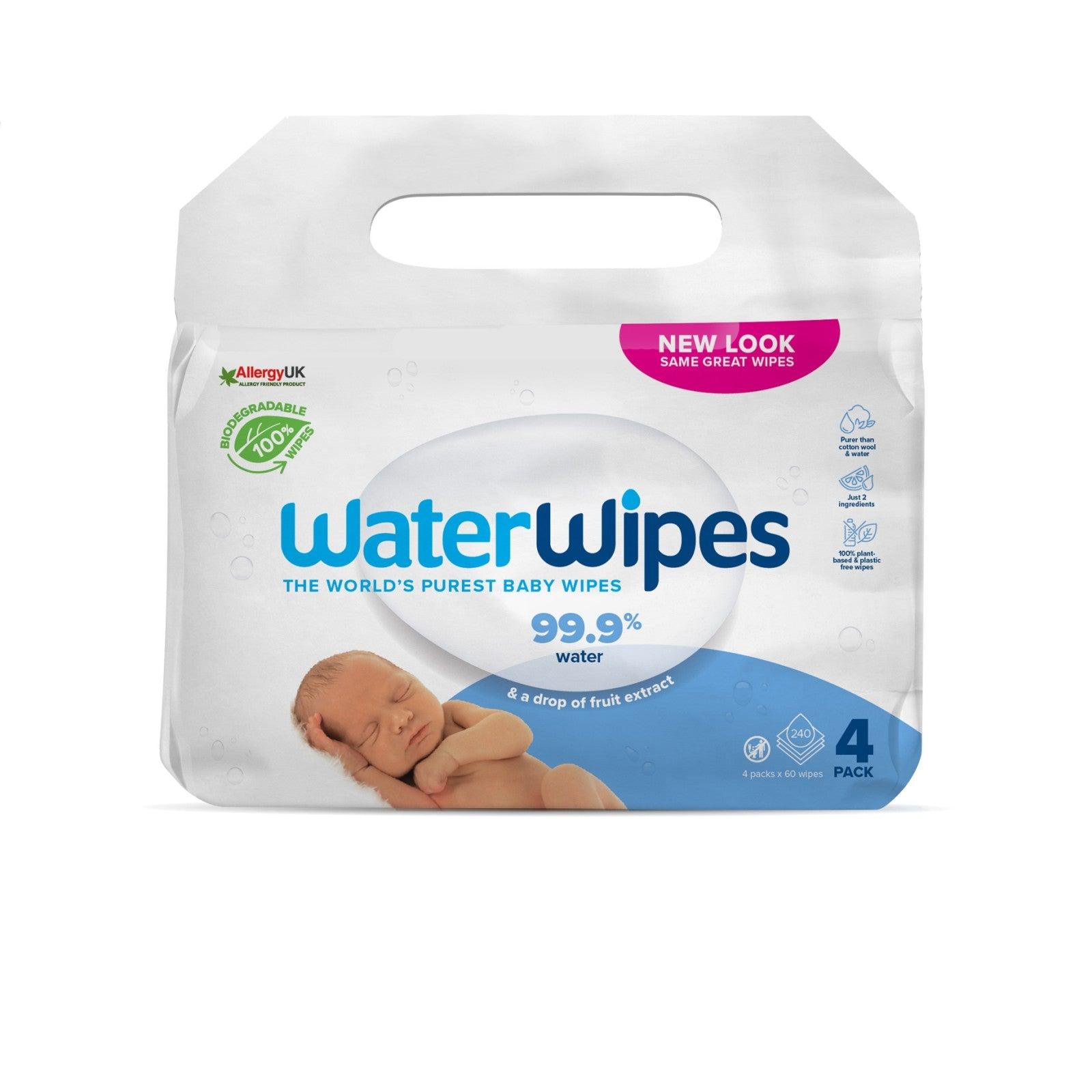 Waterwipes Biodegradable Baby Wipes 60 Pack