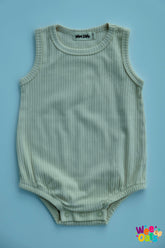 Wee Oats Chia Organic Cotton Sleeveless Bodysuit | The Nest Attachment Parenting Hub