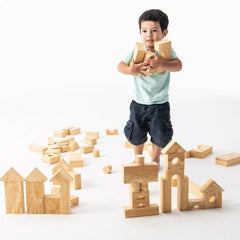 Weplay Softwood Blocks | The Nest Attachment Parenting Hub