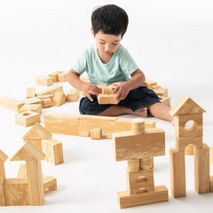 Weplay Softwood Blocks | The Nest Attachment Parenting Hub