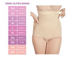 Wink Medical Grade Postpartum/Slimming Binder Ultra Bikini Black | The Nest Attachment Parenting Hub