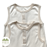 Yoji Play Suit Green Stripes | The Nest Attachment Parenting Hub