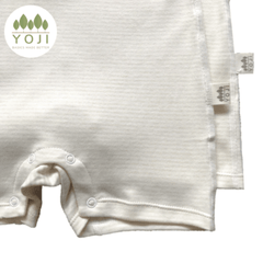 Yoji Play Suit Green Stripes | The Nest Attachment Parenting Hub