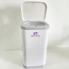 Yomomma Sealed Diaper Bin | The Nest Attachment Parenting Hub