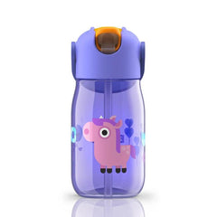 Zoku Kids Flip Straw Bottle 400ml | The Nest Attachment Parenting Hub