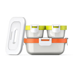 Zoku Neat Stack Nesting Food Storage | The Nest Attachment Parenting Hub