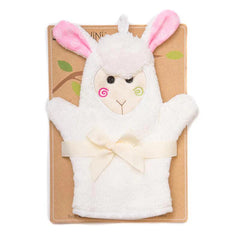 Zoocchini Baby Snow Terry Bath Mitt | The Nest Attachment Parenting Hub