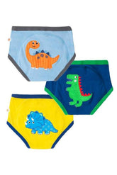 Zoocchini Organic Potty Training Pants Set of 3 - Jurassic Pals | The Nest Attachment Parenting Hub