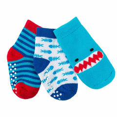 Zoocchini Three Piece Comfort Terry Socks Set | The Nest Attachment Parenting Hub